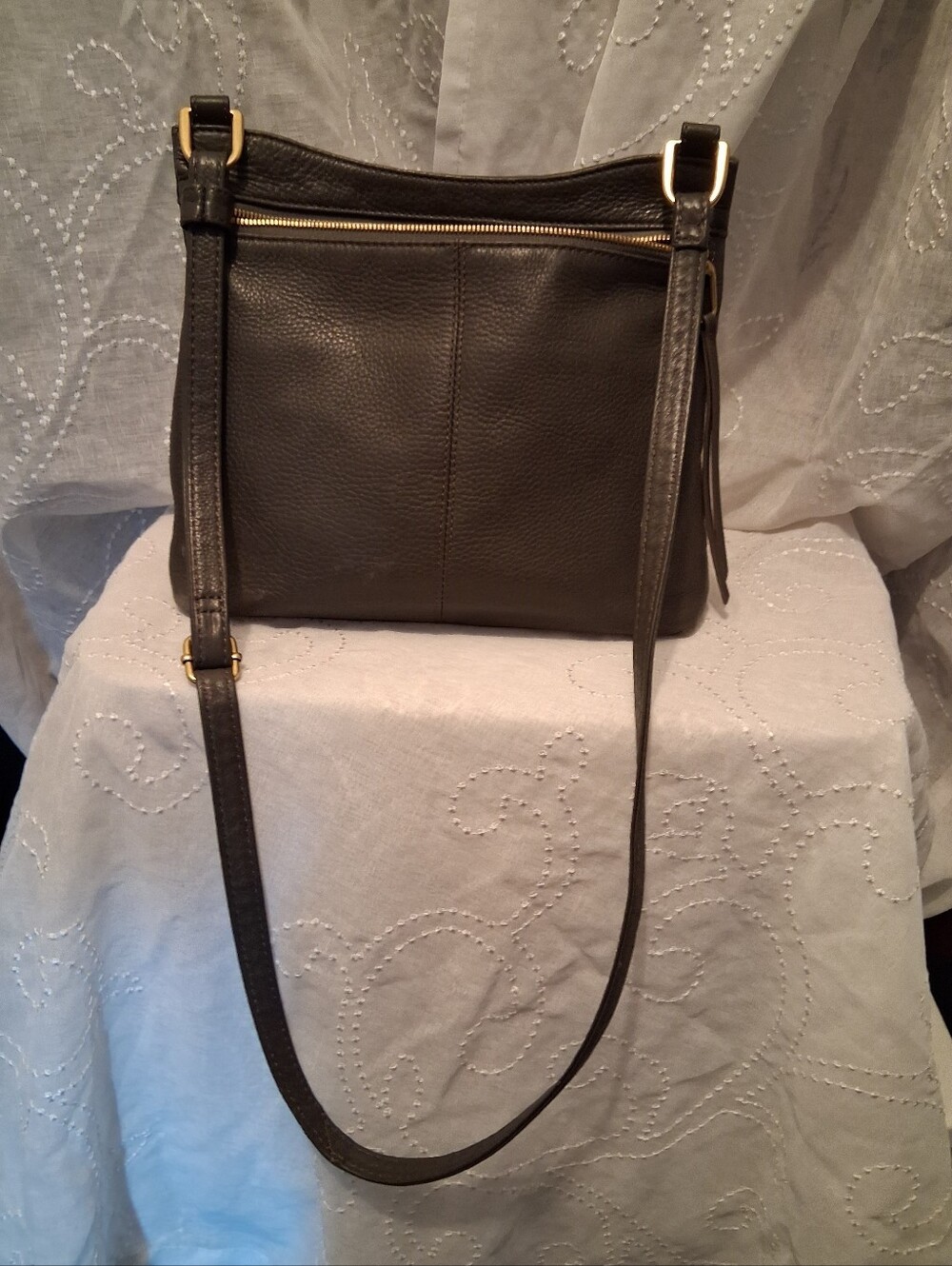 HOBO Cambel Leather Crossbody Bag